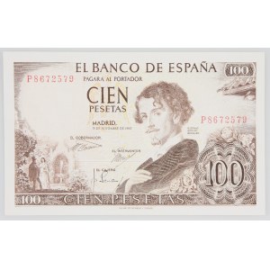 Hiszpania, Banco de España, 100 peset 19.11.1965, Madryt.
