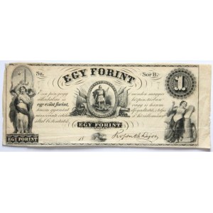Węgry, 1 forint b.d. (1852)