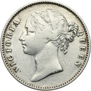 Indie, Indie Brytyjskie - Wiktoria 1837-1901, 1 rupia 1840, Kalkuta
