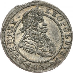 Śląsk pod panowaniem habsburskim - Leopold I 1658-1705, 1 krajcar 1698, Wrocław