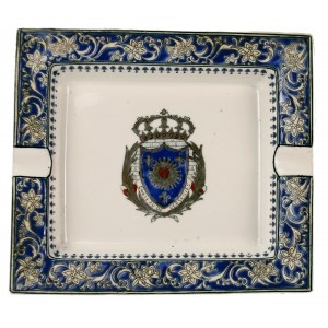 Popelník s erbem paláce Versailles, Francie 19.-20. století. (305)