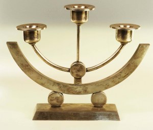 Candlestick, Cracow, goldsmith 