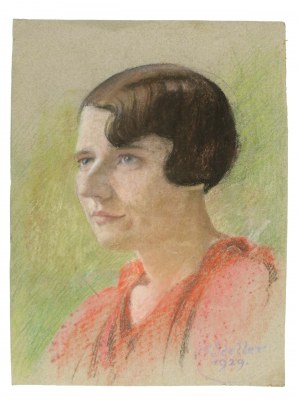 Paweł STELLER (1895-1974) - portret kobiety, 1929 (647)