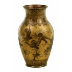 Vase Japan etched decoration, 19th century bronze (49)