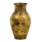 Vase Japan etched decoration, 19th century bronze (49)