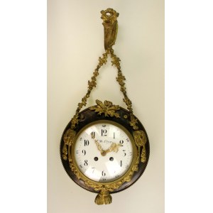 Wall clock - Ludwik Maurycy Lilpop, Warsaw 19th century (119).