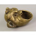 Ashtray in the shape of a masquerade head, Lopienski Brothers, Warsaw (151)