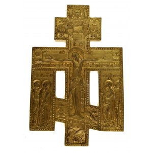 Krzyż mosiężny, Rosja, XIX / XX w. (431)