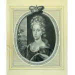 Marie Antoinette of Habsburg (1669-1692), copperplate (159)