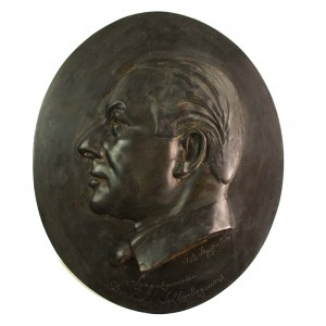 Plakieta doktor Silberbogen. Sygn. Pola Hepfenberg (354)