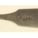 Zestaw łyżeczek 5 szt. Radke, Warszawa, 1878 r. (527)