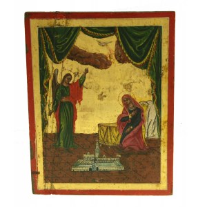 Icon of the Annunciation of the Blessed Virgin Mary, XIX/XX (613)