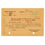 Front Field Post Office, Karte an das D-Two des 86. Infanterieregiments, 1921 (202)
