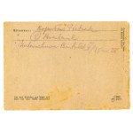 List z Barthold Breslau po Powstaniu Warszawskim od osoby w zakładach pracy przymusowej, 1944 r. (135)