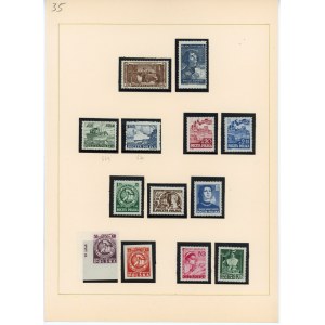 Polska 1953 rok - zestaw 13 znaczków niekasowanych (935)