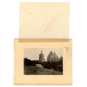 Biecz - kościół, fotografia z bibułą, fot. Henner, Lwów (319)
