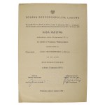 Zestaw dokumentów po powstańcu wielkopolskim (843)