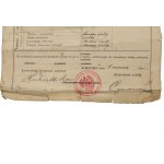 Headquarters of the National Police School. Certificate of completion of the IV course of forefathers. Warsaw, 1921 (560)