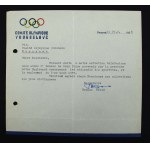 Zestaw korespondencji adresowanej do Polskiego Komitetu Olimpijskiego (853)
