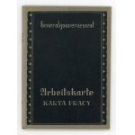 GG, Poświadczenie i karta pracy dyrektora Szkoły Rolniczej, Siedlce, 1942 r. (916)