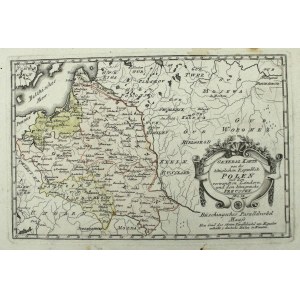 Map of Poland Franz Johanm, Joseph von Reilly General Karte von der koniglichen Republik Polen, Vienna 1791 (2614)