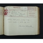 Album ślubny dziekana Wydziału Lekarskiego Uniwersytetu Jagiellońskiego, 1909 (881)