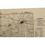 Niemiecka mapa operacyjna, S 50, Lwów i okolice. II wojna światowa (460)
