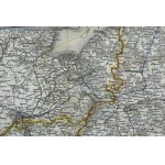 Zatoka Gdańska, Zalew Wiślany, Żuławy. Niemiecka mapa 1865 (633)