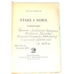 RUDNICKI- OLD AND NEW dedication by the author to Boleslaw Bierut