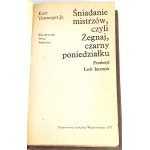 VONNEGUT - ŚNIADANIE MISTRZÓW wyd. 1