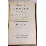 HOMER: DZIEŁA. ILIADA t.1-3 [komplet w 3 wol.] oprawa