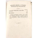 WIZERUNKI I ROZTRZĄSANIA NAUKOWE t.11-12, Wilno 1836; Pierwodruk rozprawy Józefa Kraszewskiego