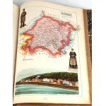 BAZEWICZ - ATLAS GEOGRAFICZNY KRÓLESTWA POLSKIEGO wyd. 1907