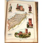 BAZEWICZ - ATLAS GEOGRAFICZNY KRÓLESTWA POLSKIEGO wyd. 1907