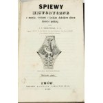 NIEMCEWICZ- ŚPIEWY HISTORYCZNE 1849. Superexlibris z herbem Pilawa Potockich