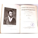 PRĄDZYŃSKI - PAMIĘTNIKI GENERAŁA PRĄDZYŃSKIEGO oraz MOSZYŃSKI - GENEZA POWSTANIA LISTOPADOWEGO [komplet w 5 wol.]