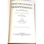 PRĄDZYŃSKI - PAMIĘTNIKI GENERAŁA PRĄDZYŃSKIEGO oraz MOSZYŃSKI - GENEZA POWSTANIA LISTOPADOWEGO [komplet w 5 wol.]