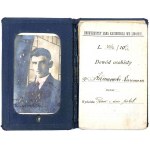 [Z ARCHIWUM RODZINY ARŁAMOWSKICH Z PRZEMYŚLA] KAZIMIERZ ARŁAMOWSKI [DOWÓD OSOBISTY z wkładką: LEGITYMACJA URZĘDNICZA]  Lwów 1925]