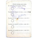 [Z ARCHIWUM RODZINY ARŁAMOWSKICH Z PRZEMYŚLA] KAZIMIERZ ARŁAMOWSKI [DOWÓD OSOBISTY z wkładką: LEGITYMACJA URZĘDNICZA]  Lwów 1925]