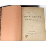 OSTROWSKI- KSIĘGA HERBOWA RODÓW POLSKICH oryginał