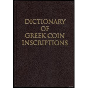 Icard Severin - Dictionary of Greek Coin Inscriptions, Rockville Centre, 1979, ISBN 0915262312
