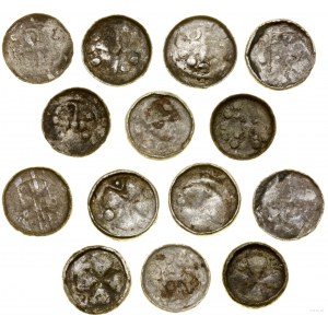 Germany, set of 7 x cross denarius, 10th/XI century.
