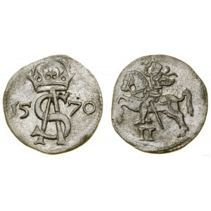 Poland, dwudenar, 1570, Vilnius