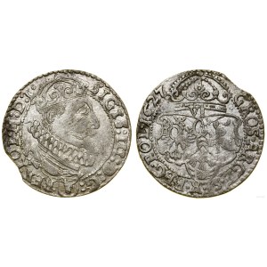 Poland, sixpence, 1627, Cracow