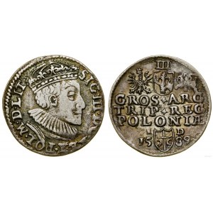 Poland, trojak, 1589, Olkusz