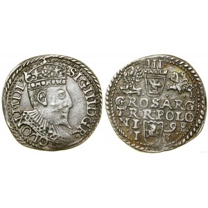 Poland, trojak, 1598, Olkusz