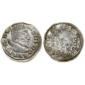 Polonia, trojak, 1594, Bydgoszcz