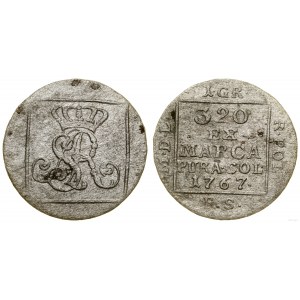 Polska, grosz srebrny, 1767 FS, Warszawa