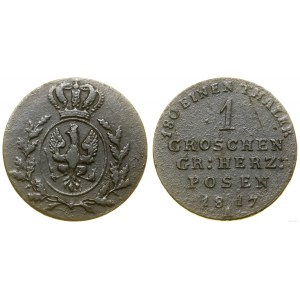 Poland, 1 penny, 1817 A, Berlin