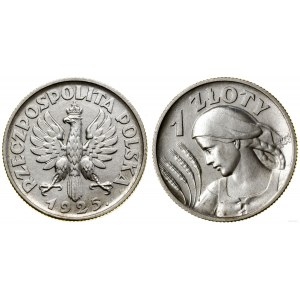 Polska, 1 złoty, 1925, Londyn